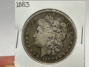 lot 42 image: 1883 Morgan Silver Dollar