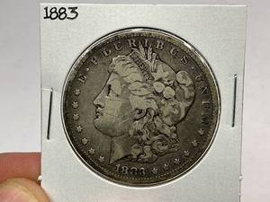 lot 43 image: 1883 Morgan Silver Dollar