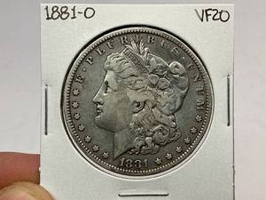 lot 50 image: 1881-O Morgan Silver Dollar