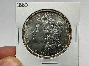 lot 58 image: 1880 Morgan Silver Dollar