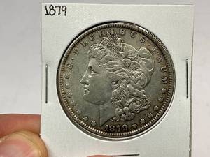 lot 61 image: 1879 Morgan Silver Dollar