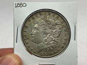 lot 77 image: 1880 Morgan Silver Dollar