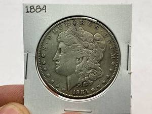 lot 87 image: 1884 Morgan Silver Dollar
