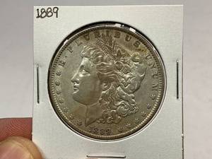 lot 26 image: 1889 Morgan Silver Dollar