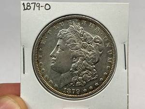 lot 60 image: 1879-O Morgan Silver Dollar