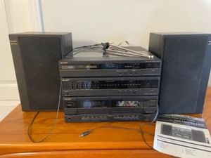 lot 105 image: Sharp Integrated Stereo Music System