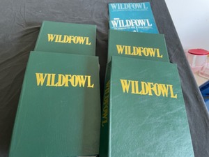 lot 110 image: WildFowl Magazines In Binders  from 1985-1989