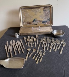 lot 56 image: Stainless Flatware Superior Brand