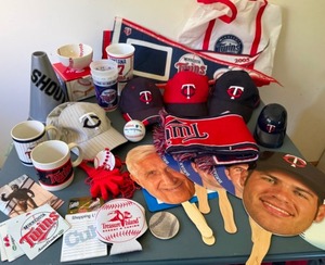 Variety of Great Twins Memorabilia from Various Years of Collecting