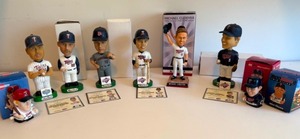 lot 182 image: Bobble Heads From The MN Twins of Cuddyer, Thome, Curew