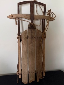 lot 138 image: Wooden Sled From The Past