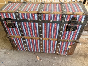 lot 207 image: Decorative Trunk Both Inside & Out