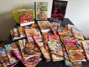 lot 128 image: Lets CookBake  Cookbooks