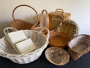 lot 126 image: Baskets Galore Wicker Fun Baskets