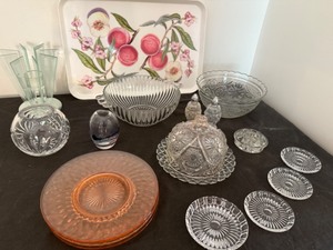 lot 221A image: Final Beautiful Crystal Lot With Many Wonderful Pieces