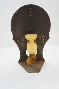 lot 9 image: Vintage Shaving Mirror with brush