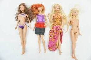 lot 71 image: Barbie Doll Lot 4ct