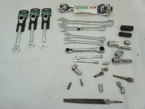 lot 105 image: wrench & socket lot