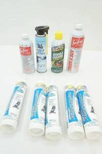 lot 107 image: Caulk & Seafoam, vent & duct cleaner, small engine tune up
