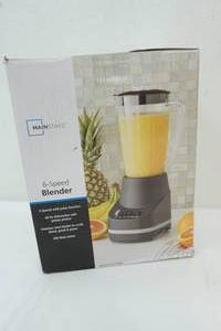 lot 117 image: Mainstays 6-Speed Blender. NEW in BOX