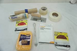 lot 177 image: paintingtaping supply lot