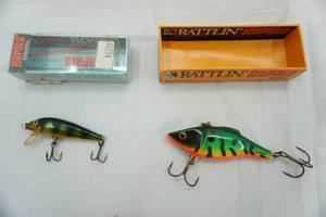 lot 303 image: Rapala Fishing Lures 2ct