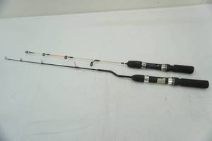 lot 321 image: 2ct ice fishing rods