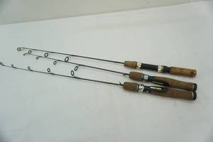 lot 322 image: 3ct ice fishing rods