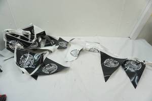 lot 350 image: Grain Belt Banner & 2 White Claw Pennant strands