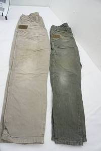 lot 392 image: Wrangler Mens Work Pants 2ct 34x32