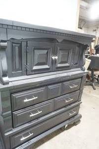 dresser with mini Armour on top (2 piece)