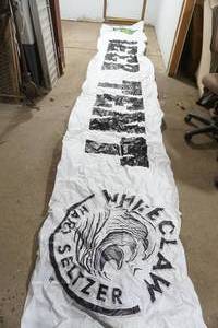 lot 441 image: Summit & White Claw Beer Tent Sign 24