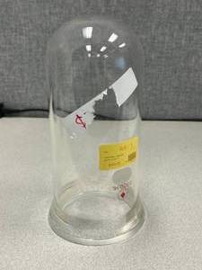 lot 31 image: USED SPECIALTY GLASS - 2000ml Chamber Bottom With Glass Seal (Minor Crack on seal) Retail Used $100.20
