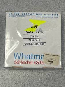 lot 39 image: Glass Microfibre Filters, GFA Circles, 90mm Cat No. 1820 090 - Whatman Schliecher & Schuell