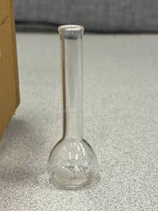 lot 56 image: 8 - 10ml Used Volumetric Flasks