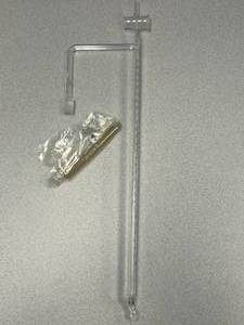 lot 58 image: Glass Manometer With Stopcock and Side Bar, 30ml Merco Brand