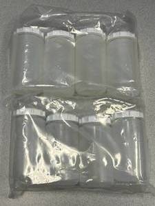 lot 88 image: 8 - 200ml Graduated Jars With Tops