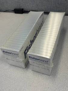 lot 89 image: 2 Sleeves Of Fisherbrand Disposable Culture Tubes Borosilicate Glass 12x75mm