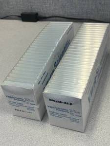 lot 90 image: 2 Sleeves Of VWR Scientific Disposable Culture Tubes Borosilicate Glass 12x75mm (Some on bottom MAY BE BROKEN, STILL SEALED)