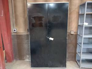 lot 41 image: H.D. Steel Cabinet, 48x19x85...
