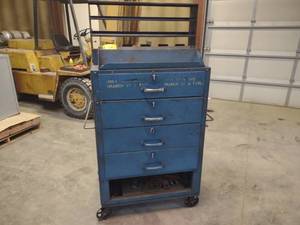 lot 156 image: Heavy Duty Storage Cart, with Punch...