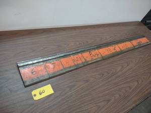 lot 60 image: Press Brake Punch, Segmented, 65 1...