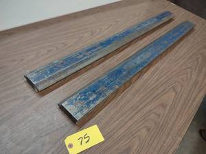 lot 75 image: (2) Unmatched Press Brake Dies, Off...