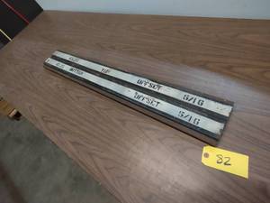 lot 82 image: Press Brake Die Set, Offset, 43 18...