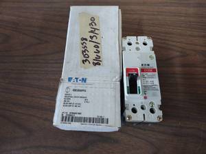 lot 101 image: Eaton Model E125E 60 Amp Breaker...