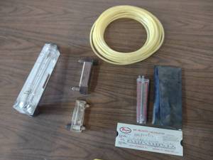 lot 106 image: Air & Water Gauges with Tubing...