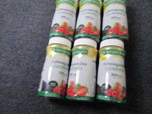 lot 13 image: 6- 60 Ct Ashwagandha Gummies...