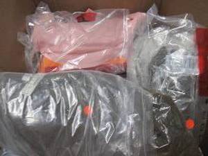 lot 21 image: Box of Assorted Girls Tops, Womens ...