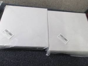 lot 22 image: 2 pks Deep Square Cardboard Boxes...
