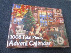 lot 25 image: 1008 pc Advent Calendar Puzzle (24-...